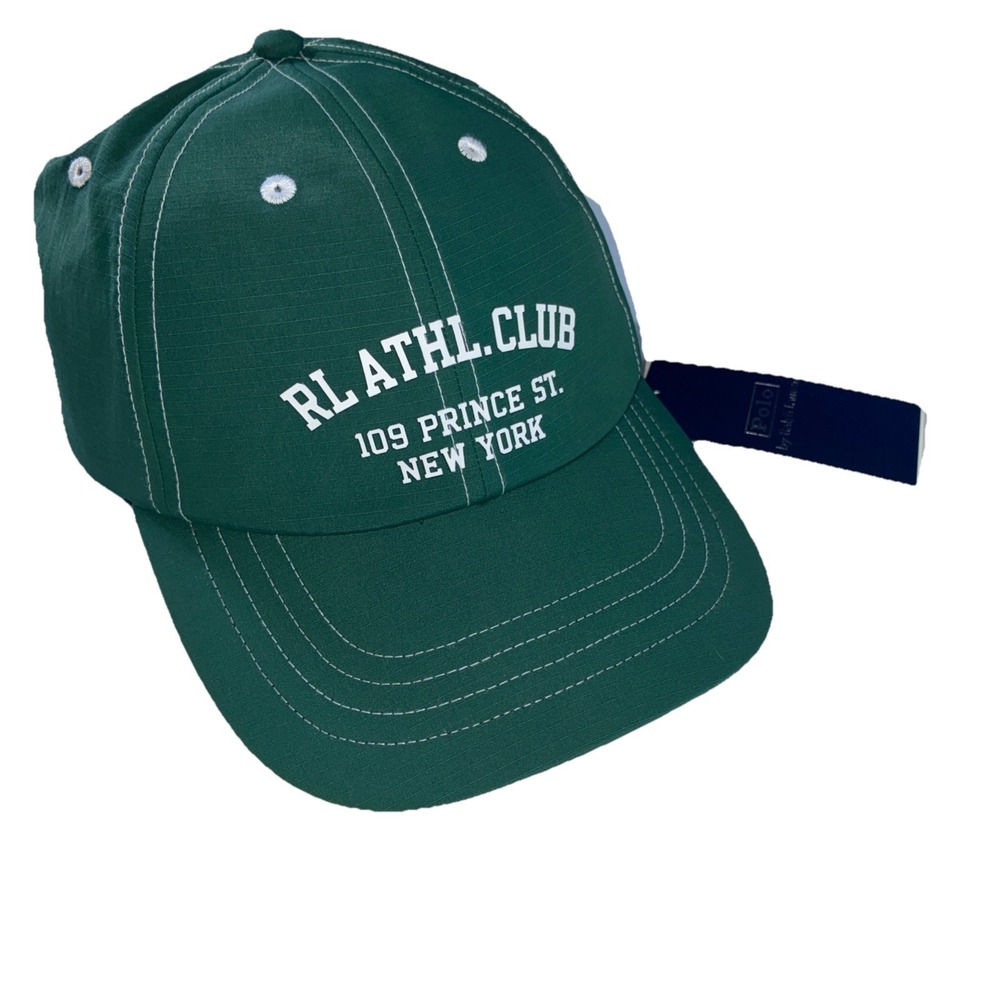 Polo Ralph Lauren Athletic Club NYC Ripstop Water Repellent Run Club Hat New